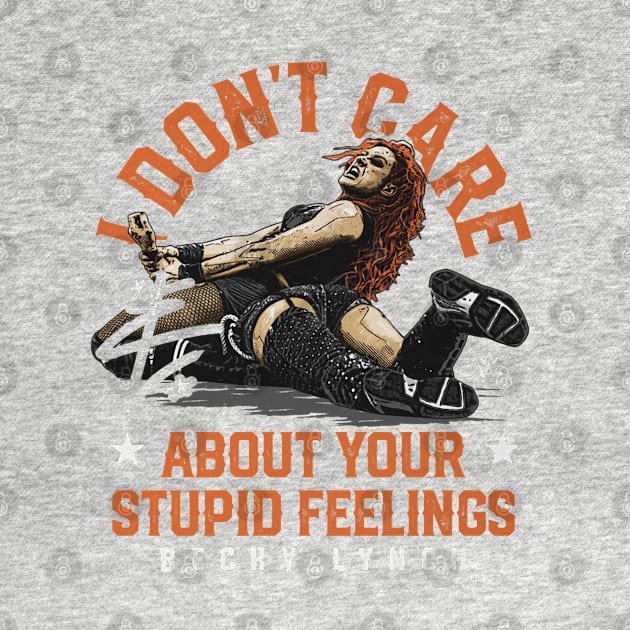 Becky Lynch Stupid Feelings by MunMun_Design